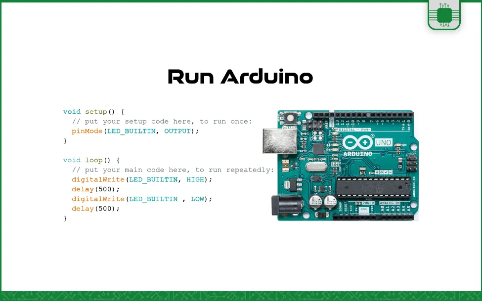 راه اندازی آردوینو، شروع کار با Arduino - یوبرد