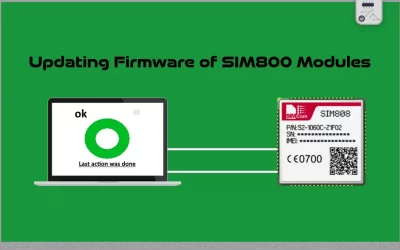 آپدیت Firmware ماژول SIM800