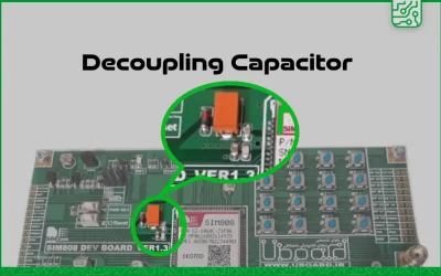 خازن بای پس Bypass یا Decoupling در برد مدار چاپی PCB