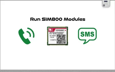 راه اندازی ماژول SIM800، تماس تلفنی و پیامک