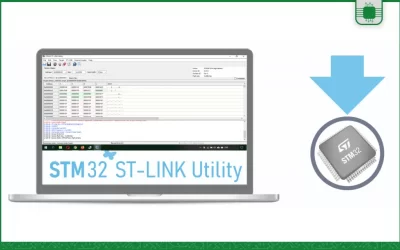 نرم افزار ST-LINK Utility و برنامه ریزی STM32