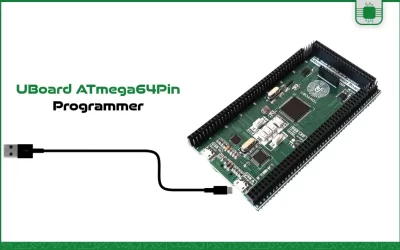 پروگرامر برد توسعه ATmega64Pin یوبرد